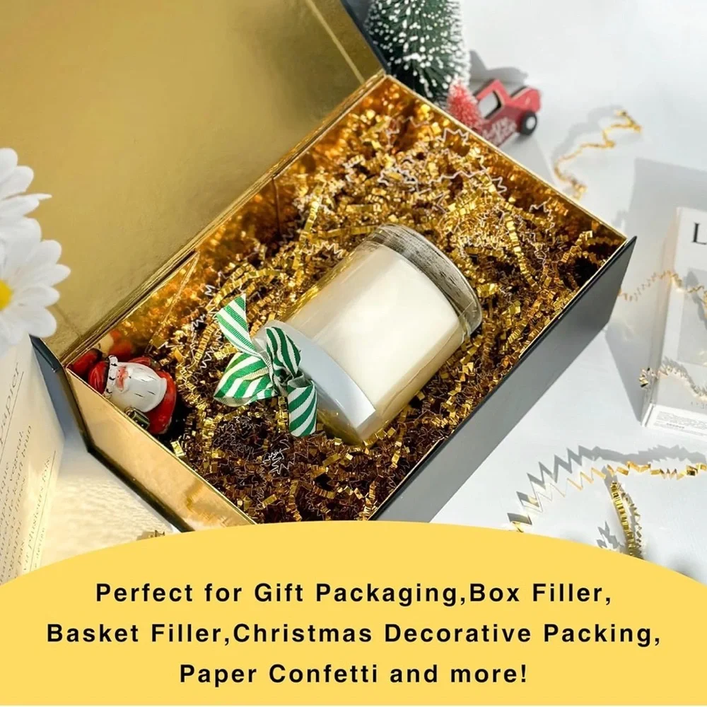 Gold Metallic Shredded Paper Filler